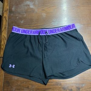 UA running shorts